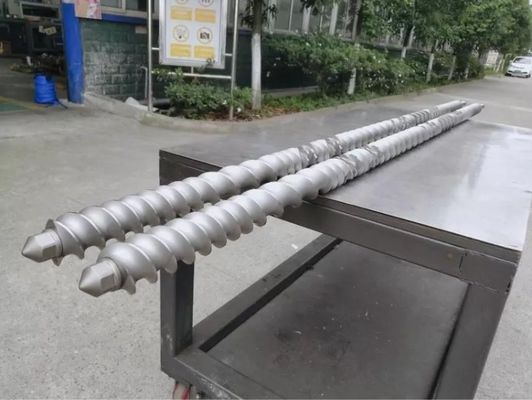 HPL77 कोल्ड रोलिंग एक्सट्रूडर प्लास्टिक एक्सट्रूडर स्क्रू डिजाइन के लिए हेक्सागोनल शाफ्ट A40
