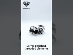 डबल फ्लाइटेड स्क्रू तत्व